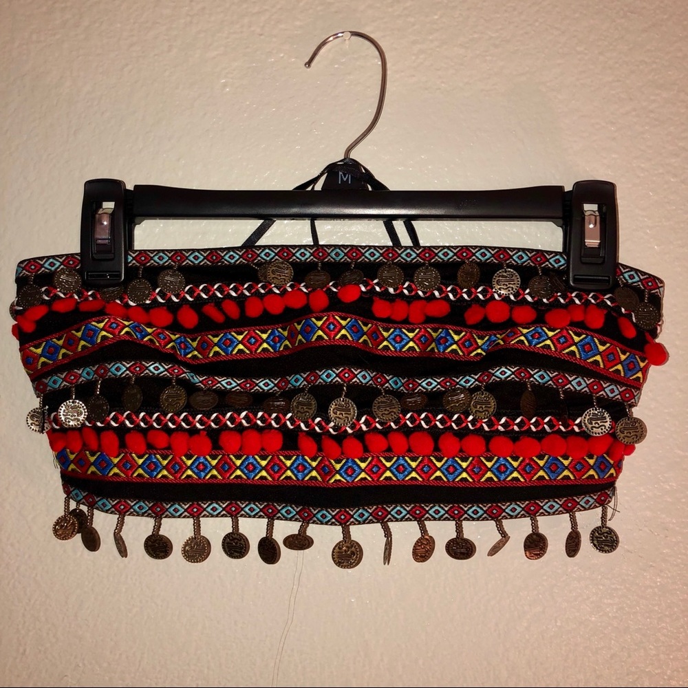 Embellished Tube Top
